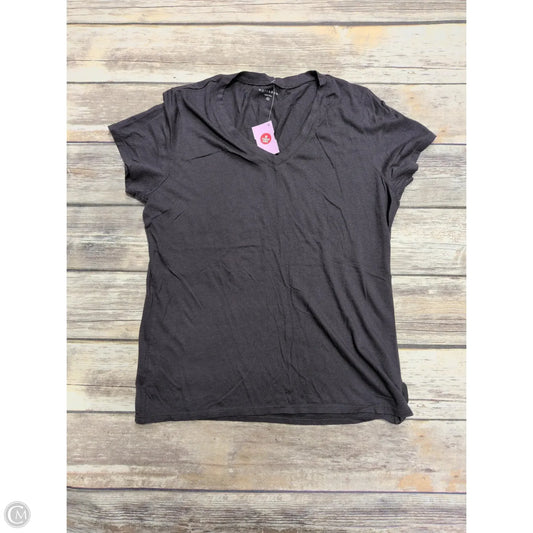 Top Short Sleeve Basic By Cme In Grey, Size: M
