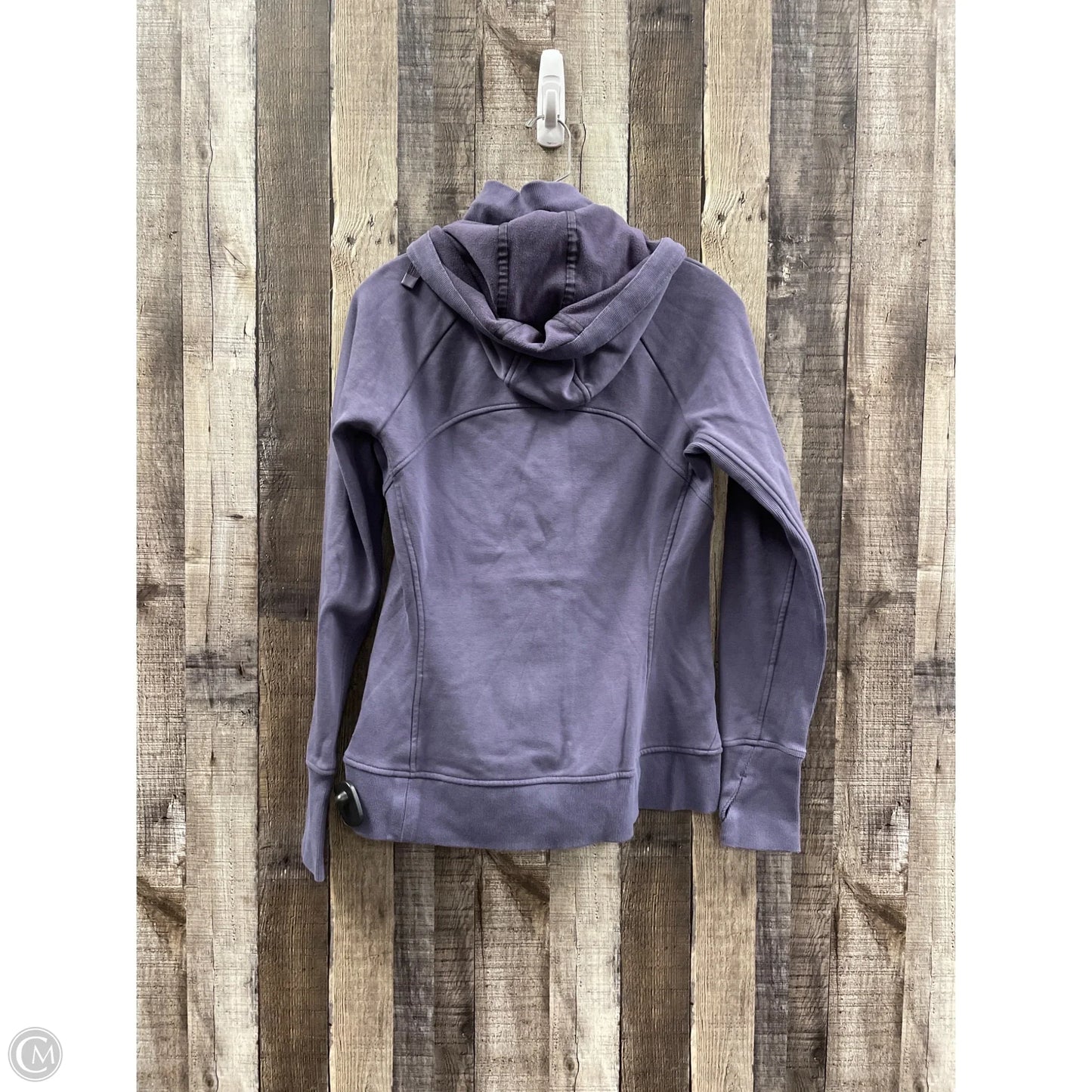 Athletic Jacket By Athleta In Purple, Size: M