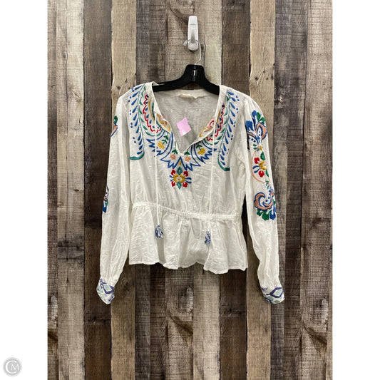 Top Long Sleeve By Forever That Girl In Multi-colored, Size: Xsp