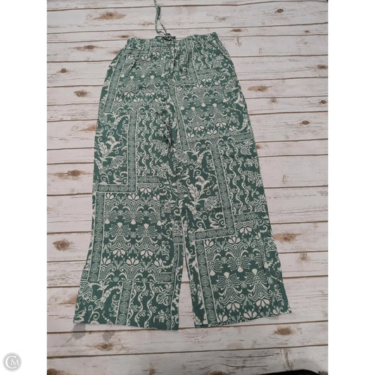 Pants Lounge By Talulah In Green & White, Size: L