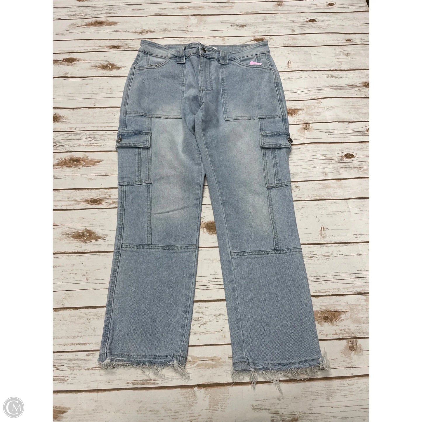 Jeans Straight By Kancan In Blue Denim, Size: 8