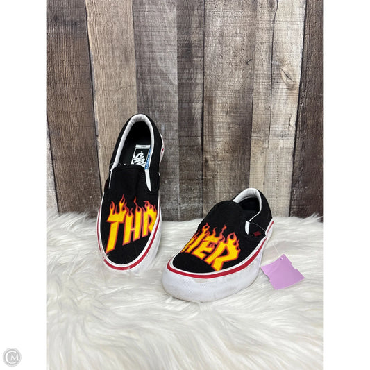 Shoes Sneakers By Vans In Black, Size: 7