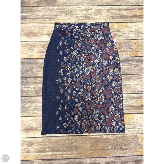 Skirt Midi By Maeve In Multi-colored, Size: M