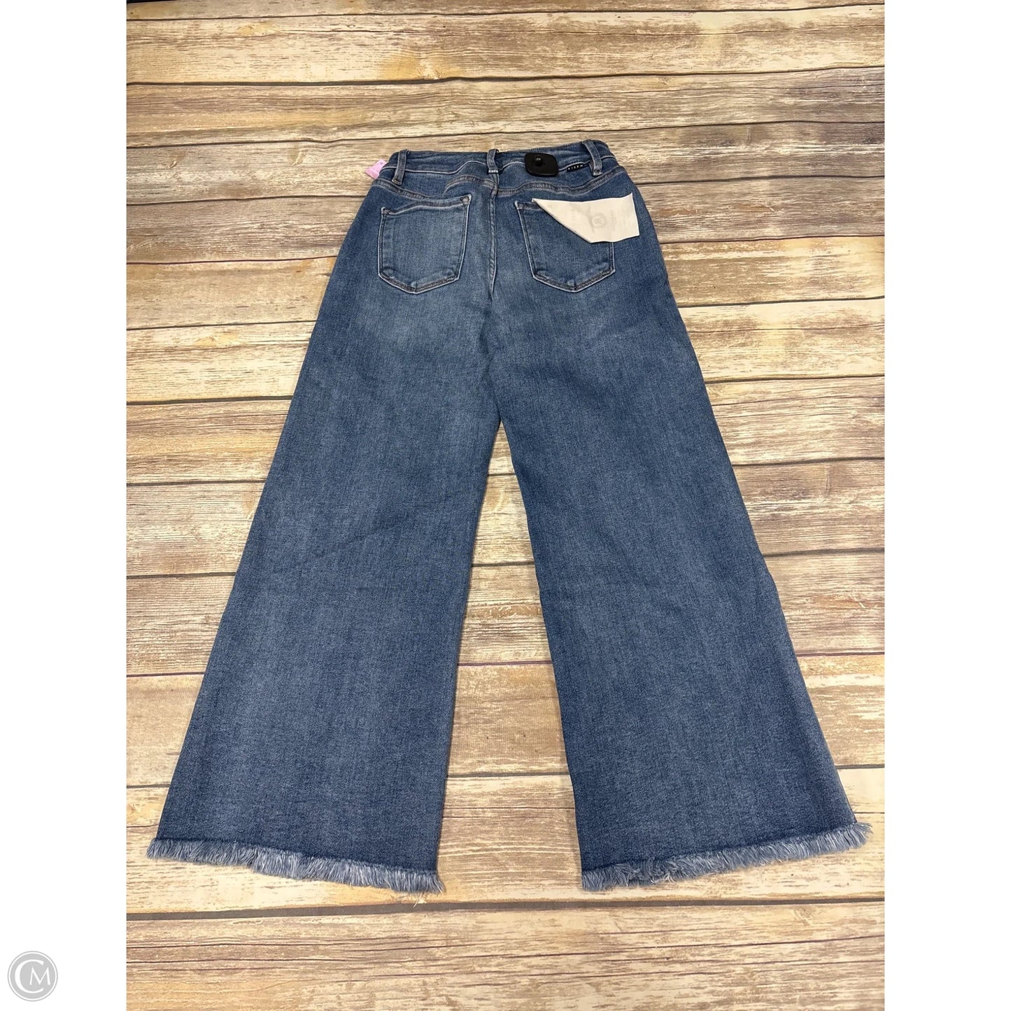 Jeans Wide Leg By Risen In Blue Denim, Size: 2