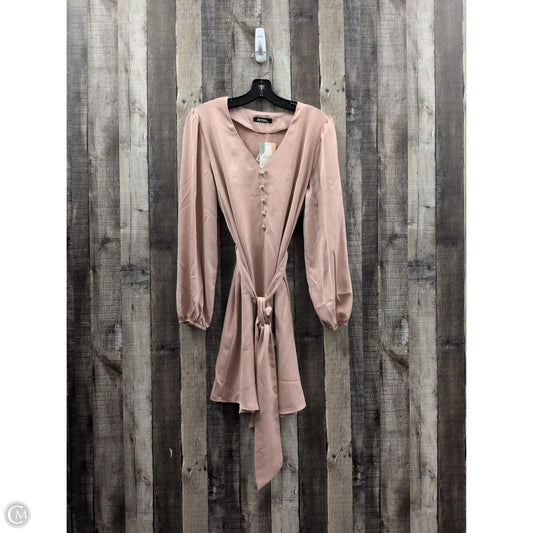 Dress Casual Midi By Btfbm In Pink, Size: M