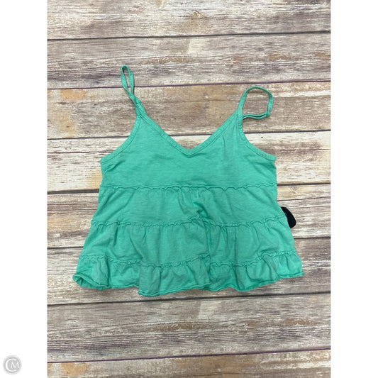 Top Sleeveless By American Eagle In Green, Size: Xs