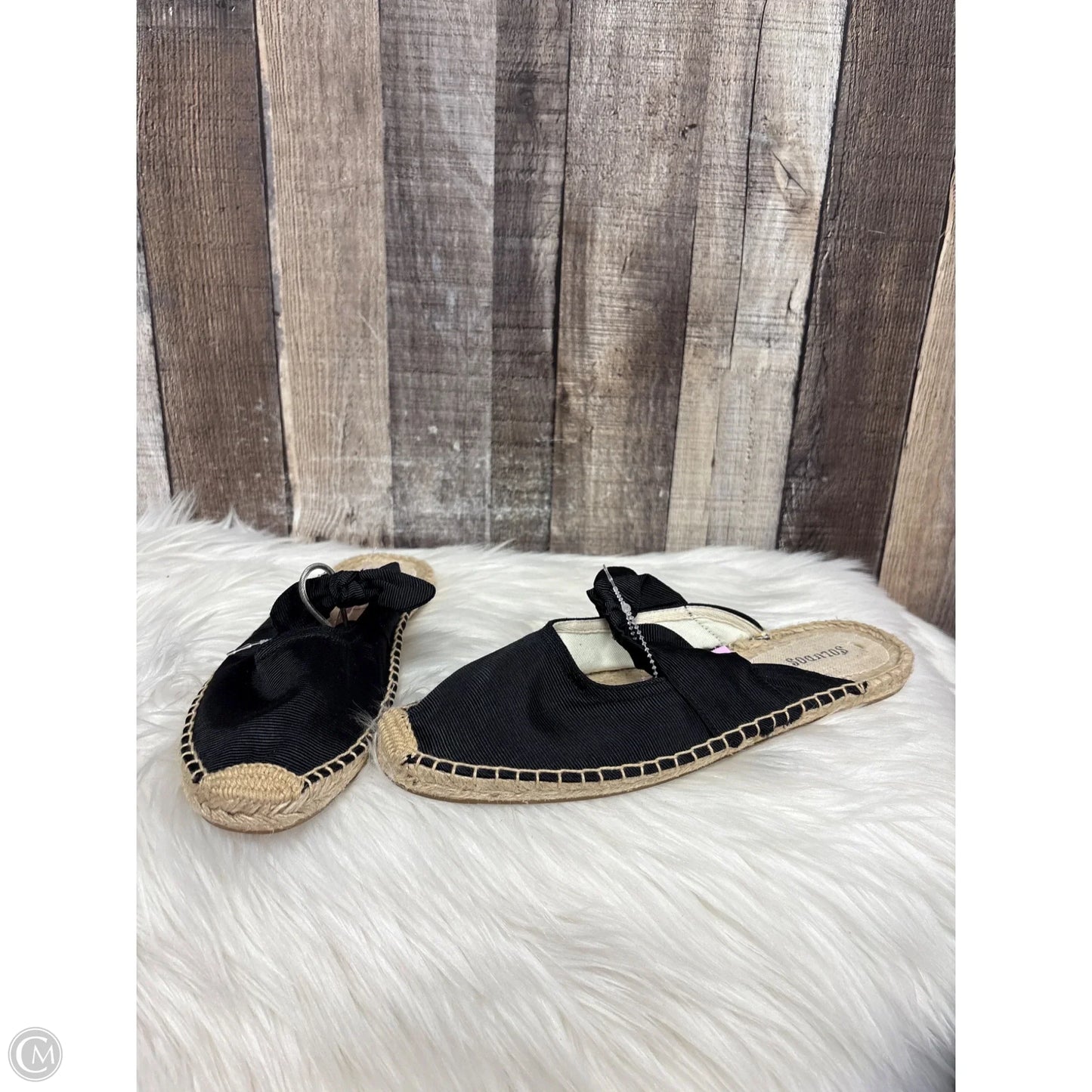 Shoes Flats By Soludos In Black, Size: 8.5