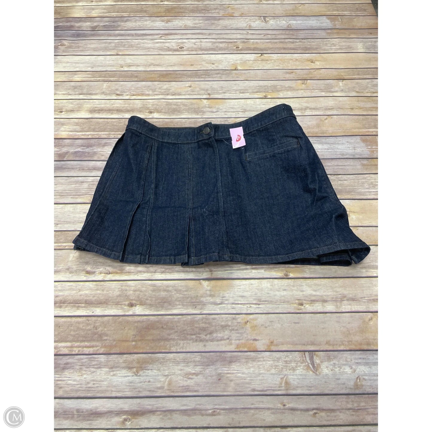 Skort By Torrid In Blue Denim, Size: 1x