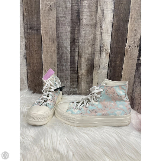Shoes Sneakers By Converse In Tie Dye Print, Size: 9