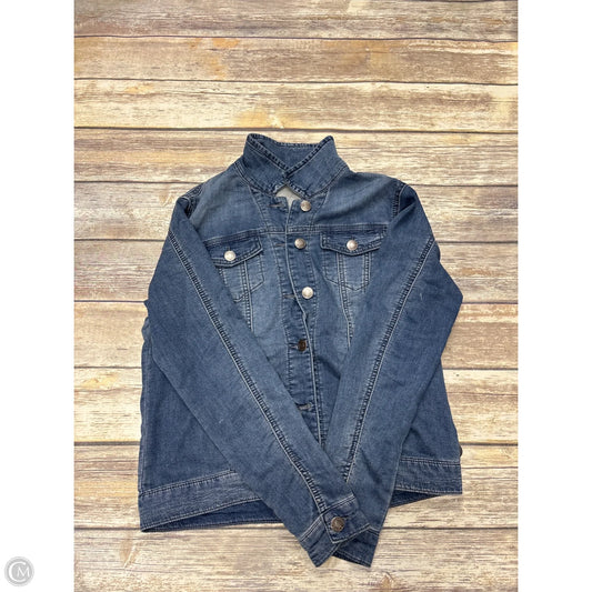 Jacket Denim By Buffalo David Bitton In Blue Denim, Size: S