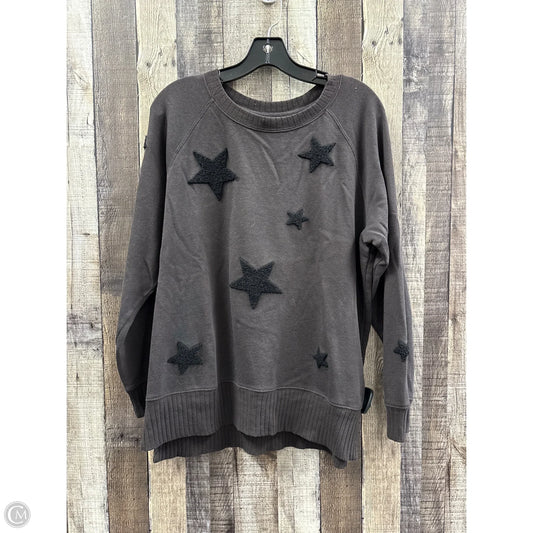 Sweatshirt Crewneck By Maurices In Brown, Size: S