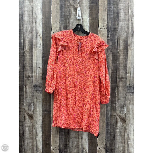 Dress Casual Short By Vineyard Vines In Orange, Size: Xs