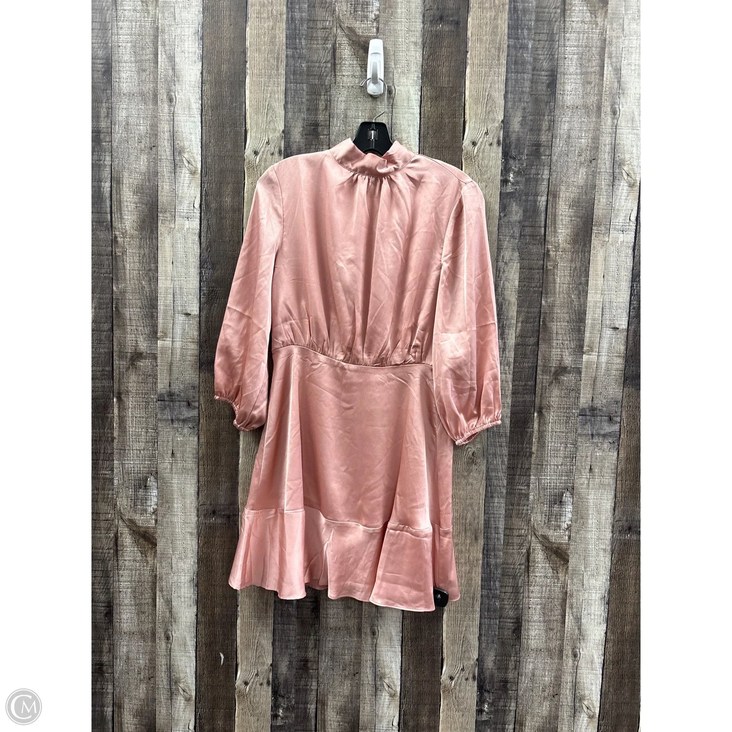 vici pink dress Modern Form Linen Mini Shirt Dress VICI