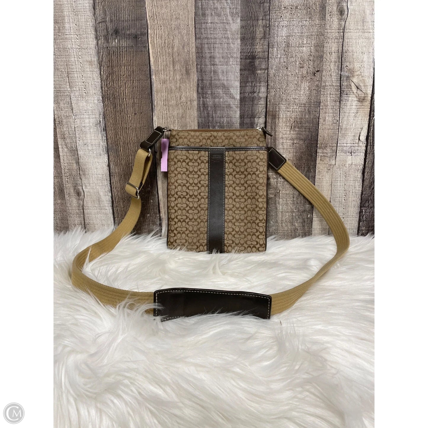 Crossbody Designer By Coach, Size: Medium