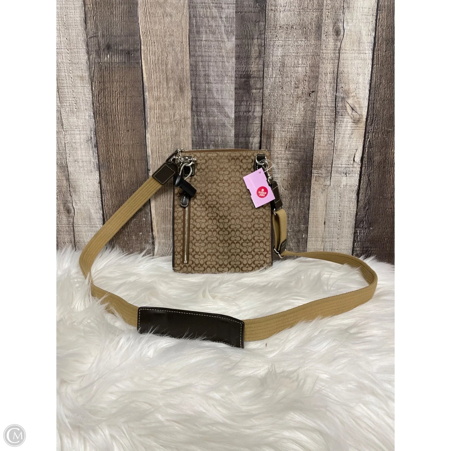 Crossbody Designer By Coach, Size: Medium