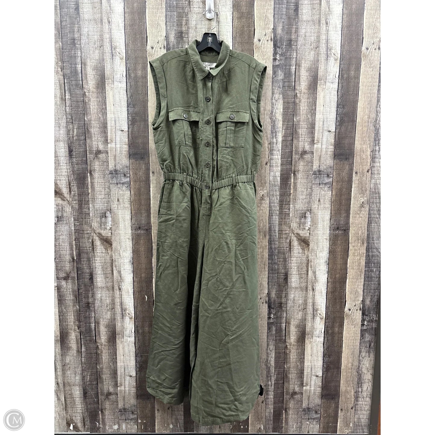 Jumpsuit By Loft In Green, Size: L