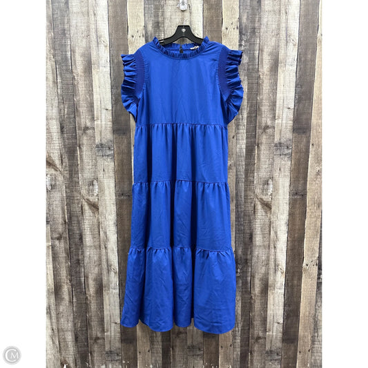 Dress Casual Maxi By Jodifl In Blue, Size: L