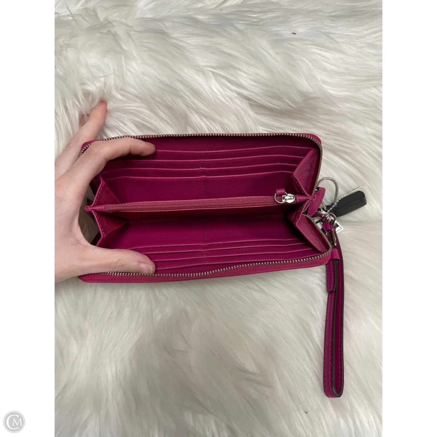 Wristlet Designer By Coach, Size: Medium