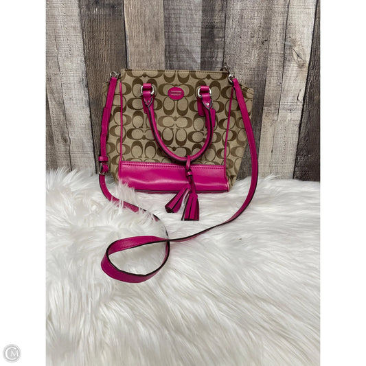 Crossbody Designer By Coach, Size: Medium