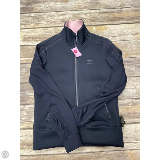 Athletic Jacket By Adidas In Navy, Size: Xs