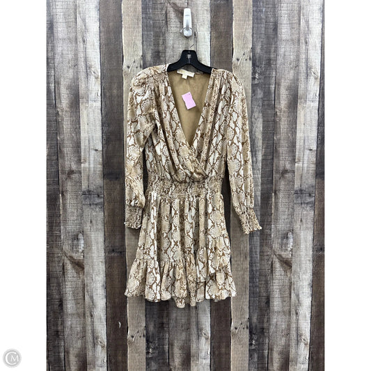 Dress Casual Short By Michael By Michael Kors In Animal Print, Size: S