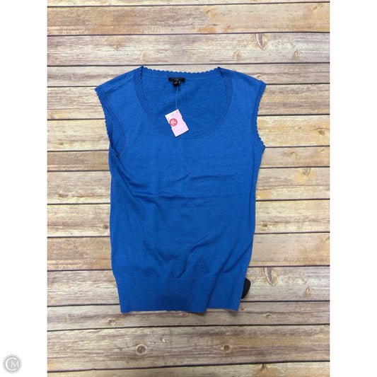 Top Sleeveless By Ann Taylor In Blue, Size: Sp