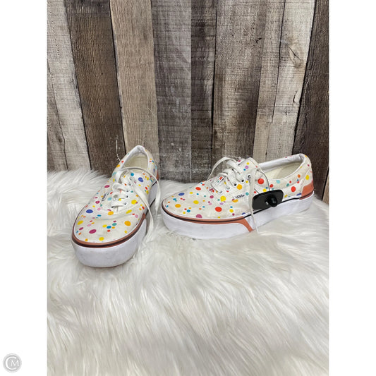Shoes Sneakers By Vans In Polkadot Pattern, Size: 9.5