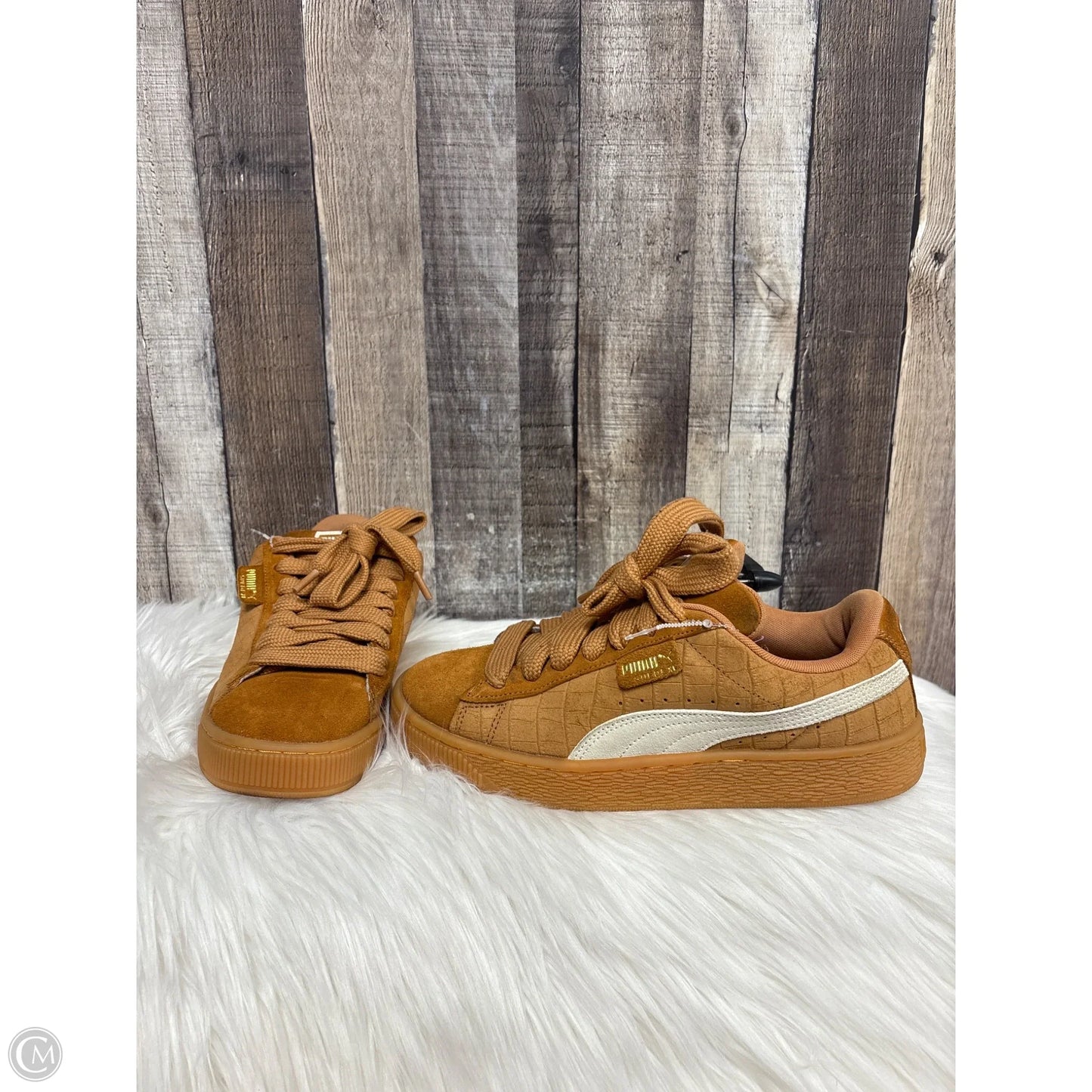 Shoes Athletic By Puma In Brown, Size: 10