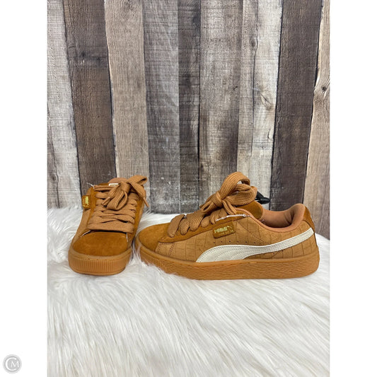 Shoes Athletic By Puma In Brown, Size: 10