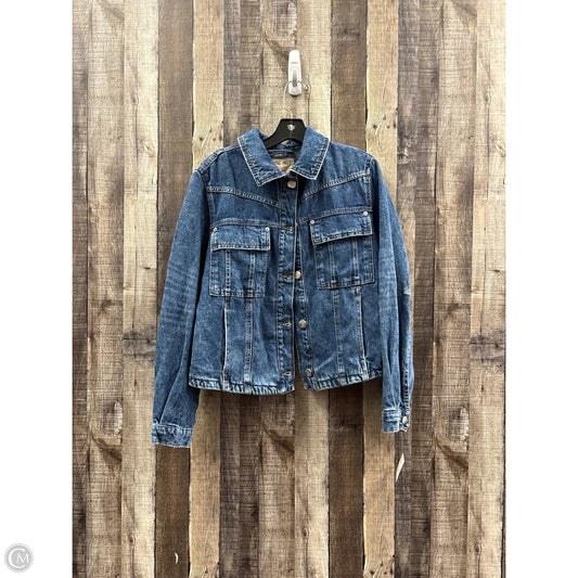 Jacket Denim By We The Free In Blue Denim, Size: M