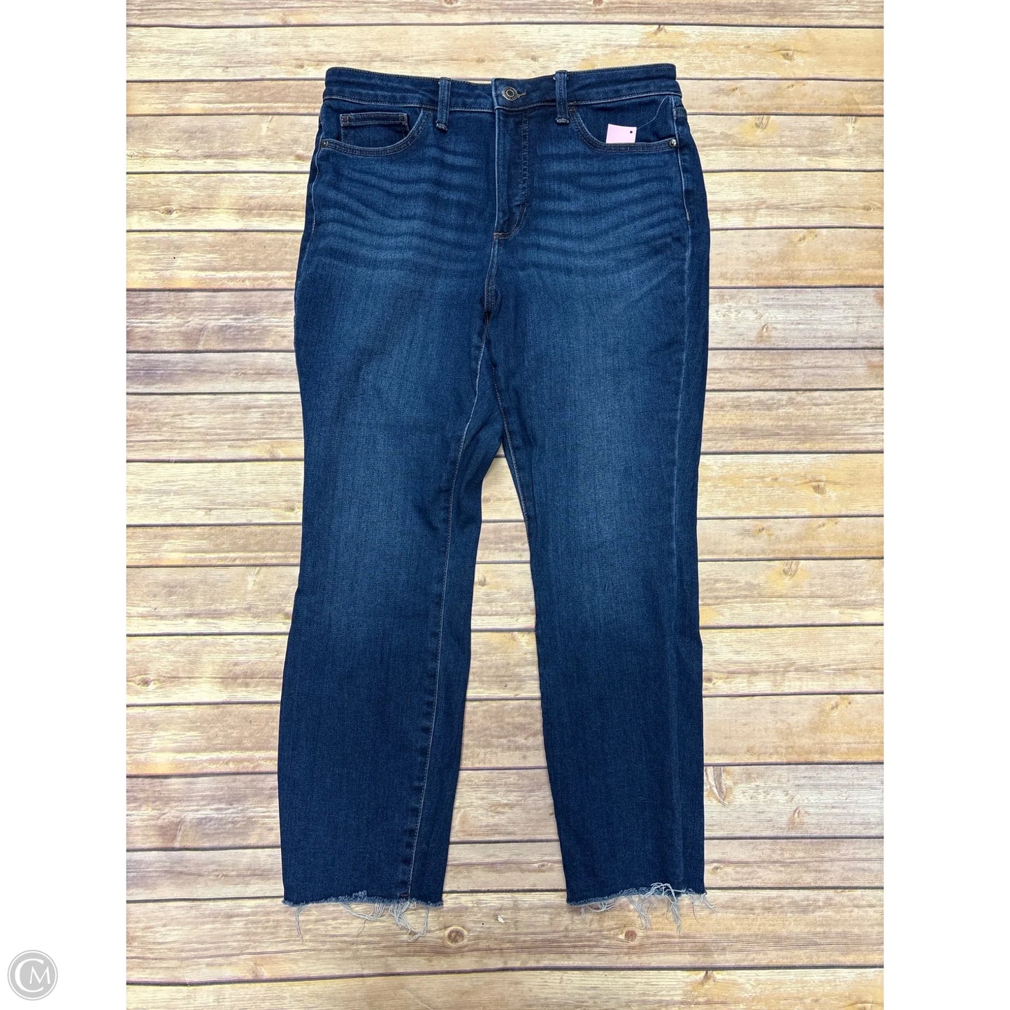 Jeans Skinny By Lc Lauren Conrad In Blue Denim, Size: 14