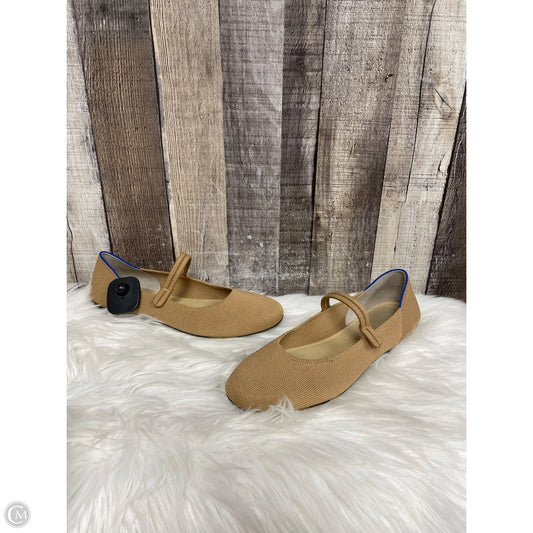 Shoes Flats By Rothys In Tan, Size: 8.5