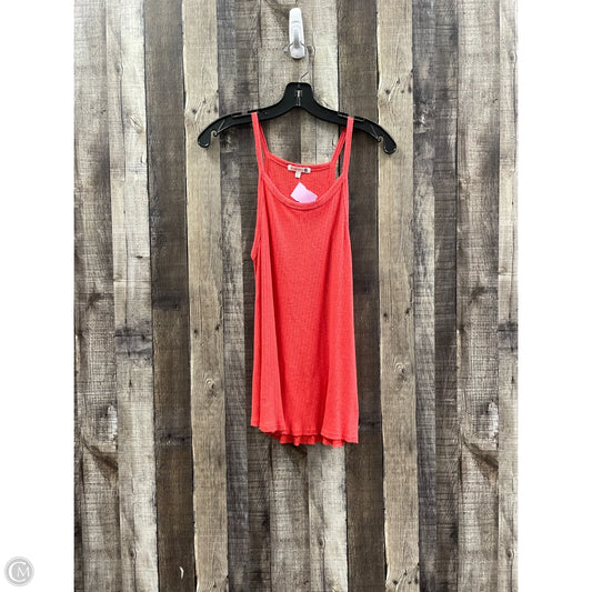 Top Sleeveless By Sundry In Coral, Size: Xs
