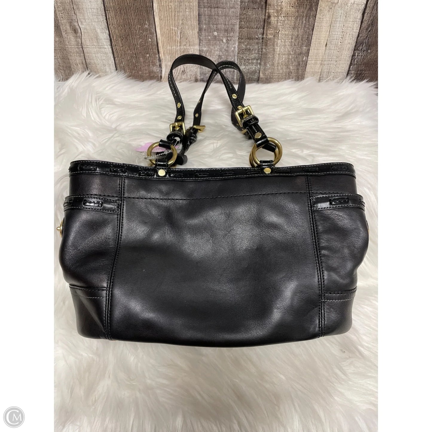 Handbag Designer By Coach, Size: Medium