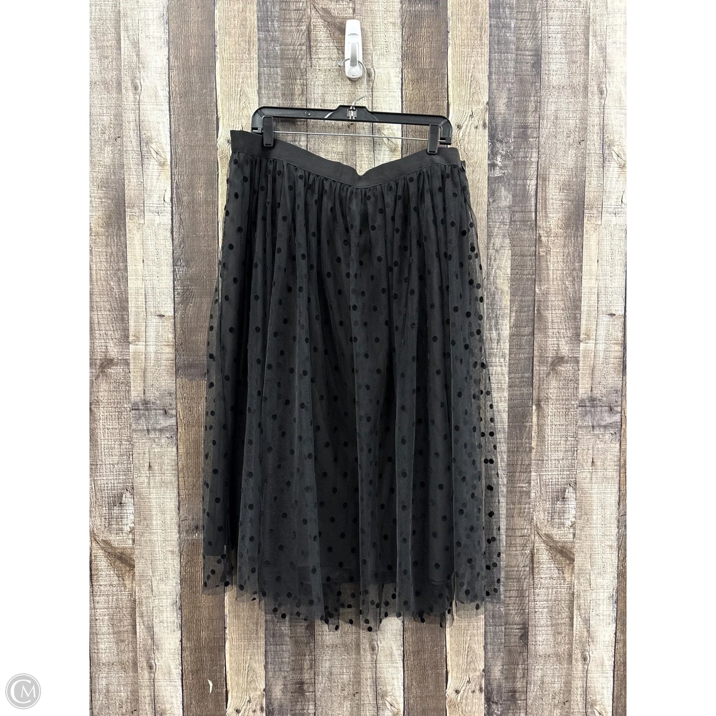 Skirt Maxi By Isaac Mizrahi Live Qvc In Black, Size: 18
