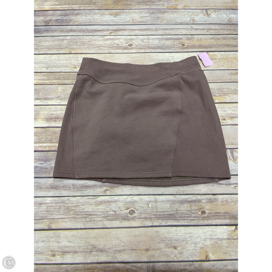 Athletic Skirt By Lululemon In Brown, Size: L
