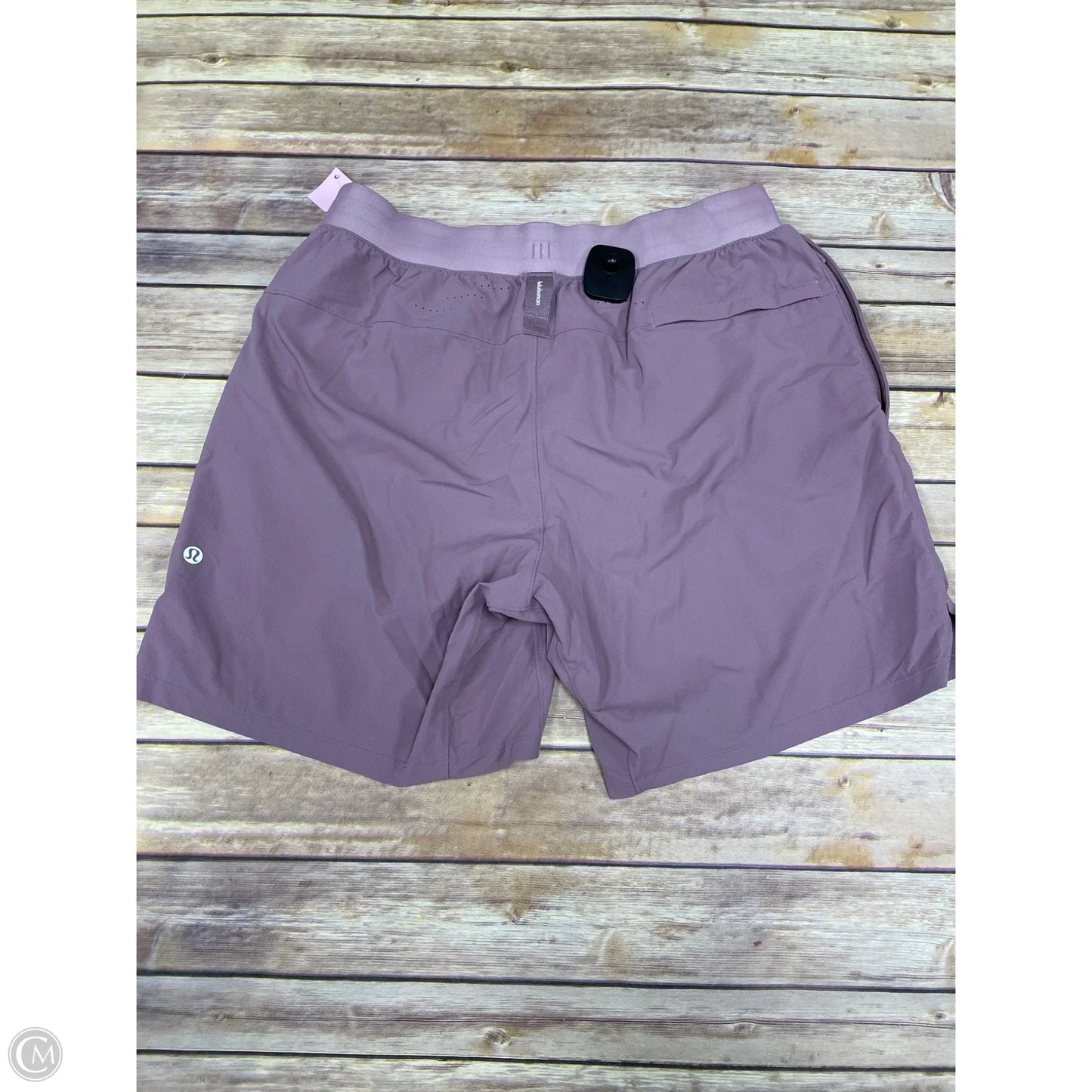 Athletic Shorts By Lululemon In Purple, Size: M