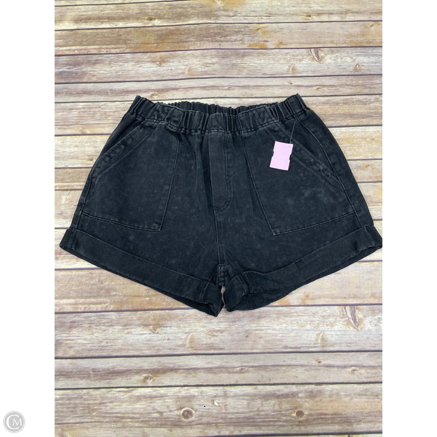 Shorts By Cmf In Black Denim, Size: L