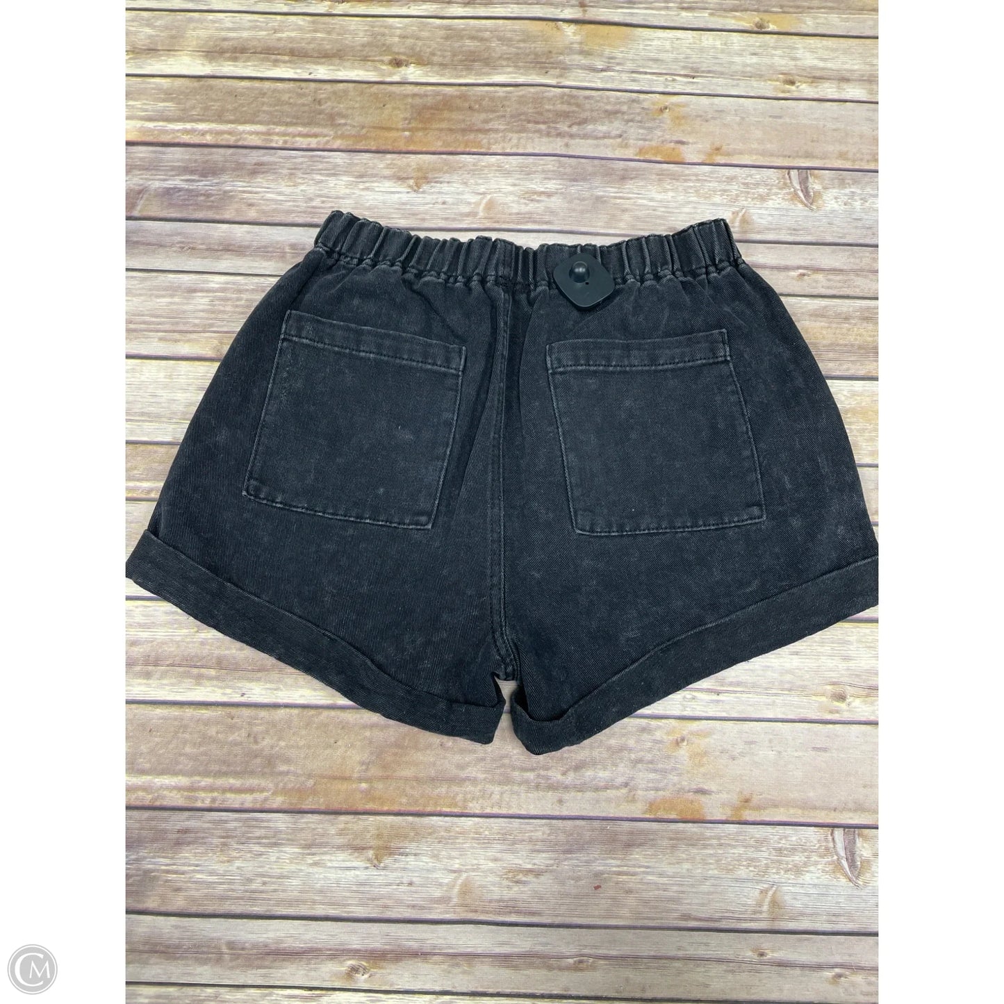 Shorts By Cmf In Black Denim, Size: L