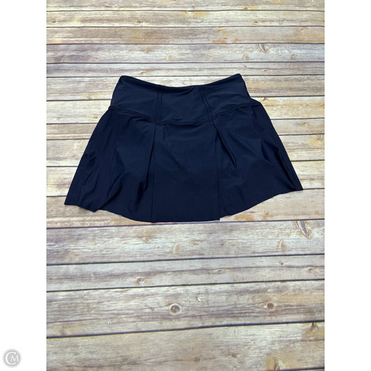 Athletic Skort By Lululemon In Navy, Size: 6
