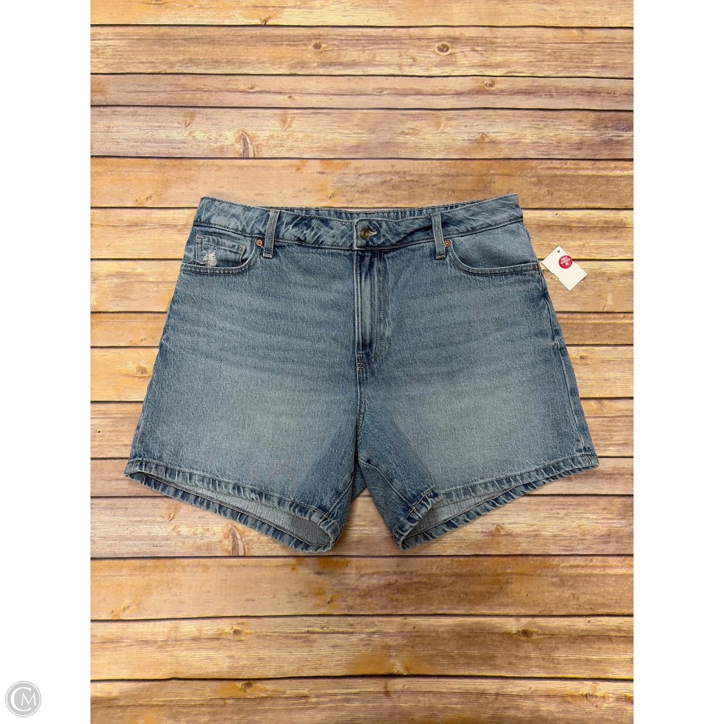Shorts By Maurices In Blue Denim, Size: 14