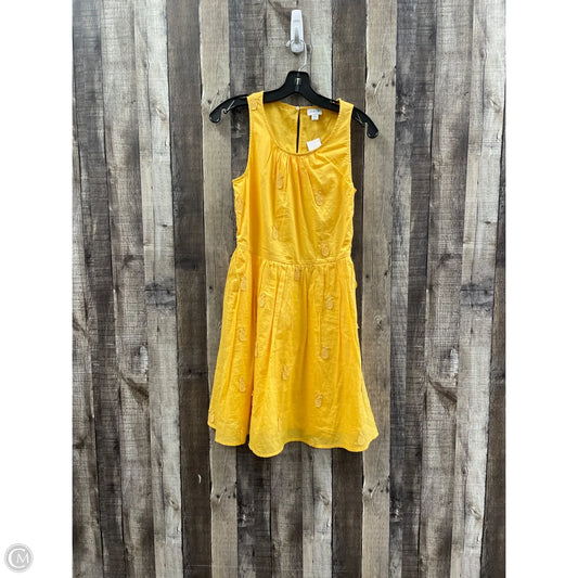 Dress Casual Short By J. Crew In Yellow, Size: 0