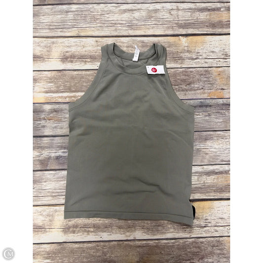 Athletic Tank Top By Athleta In Green, Size: L