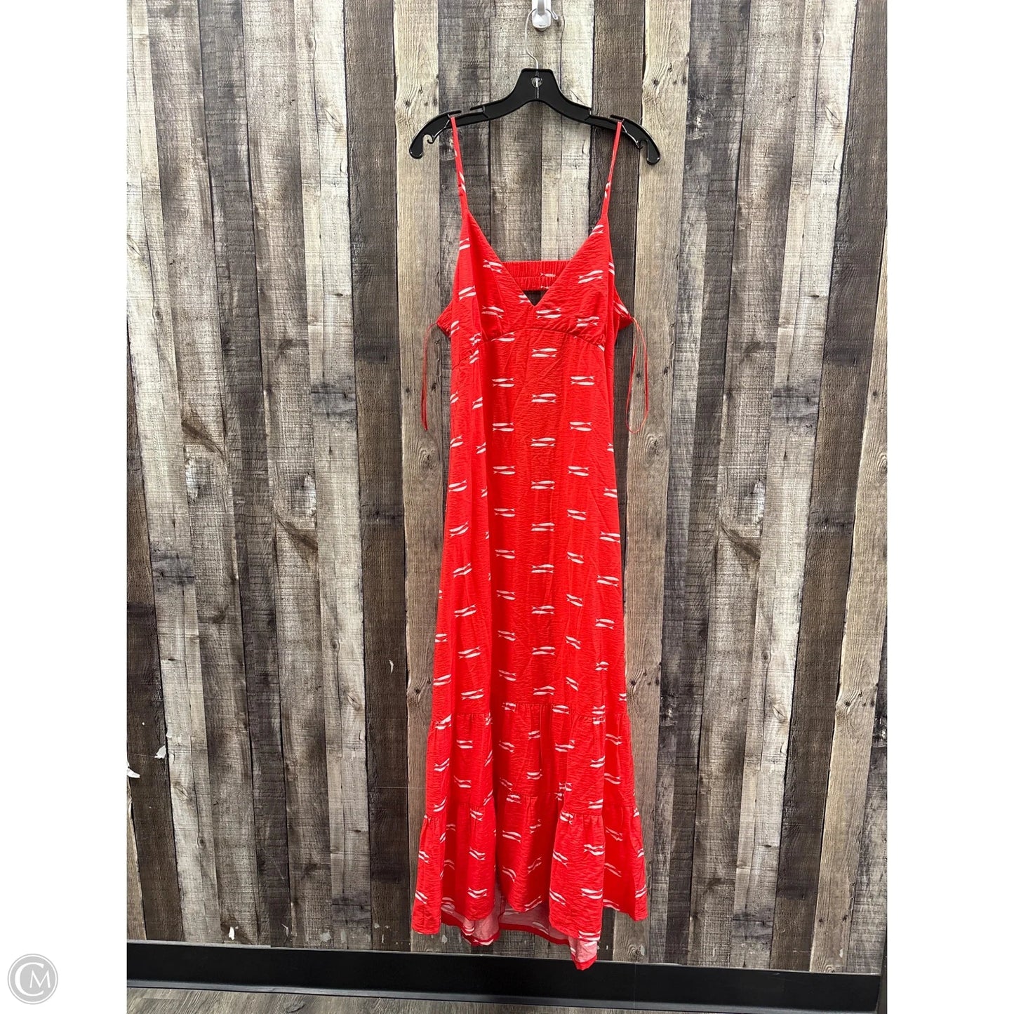 Dress Casual Maxi By A New Day In Red, Size: Xl