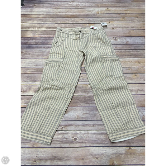 Pants Wide Leg By Free People In Striped Pattern, Size: 2
