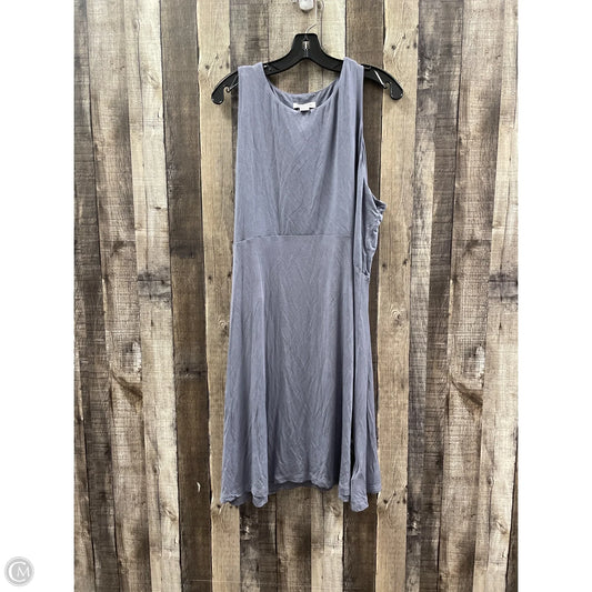 Athletic Dress By Athleta In Grey, Size: 2x