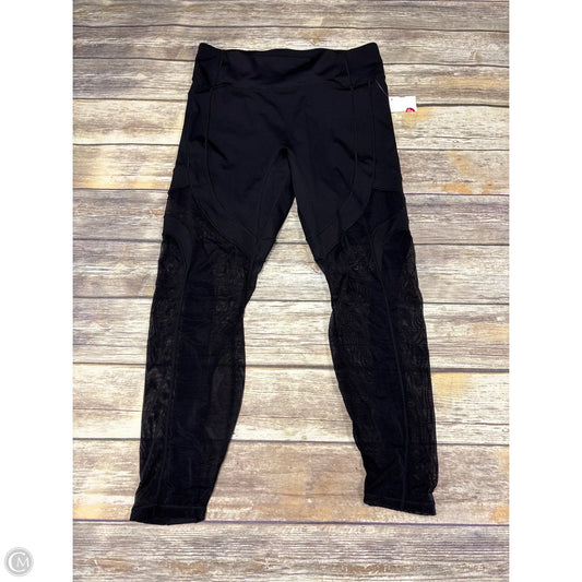 Athletic Leggings By Fabletics In Black, Size: 1x