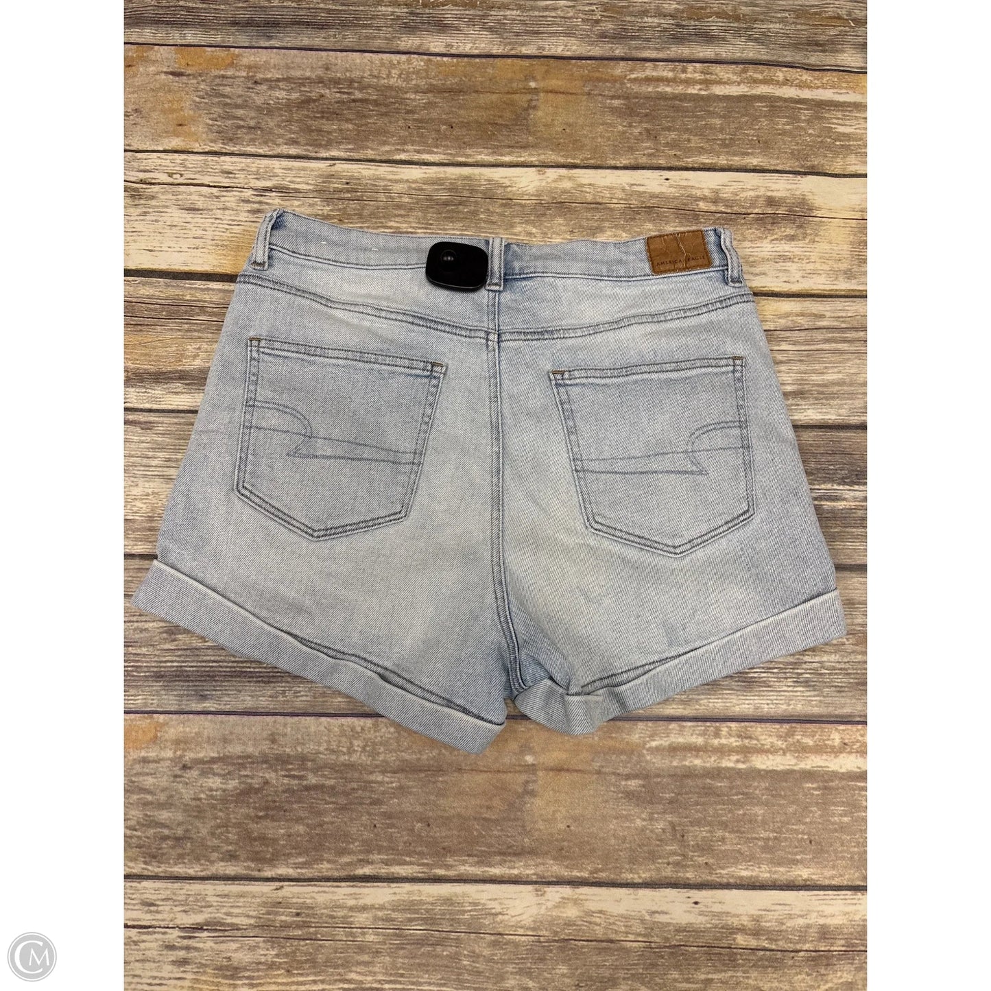 Shorts By American Eagle In Blue Denim, Size: 10