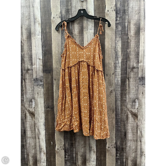 Dress Casual Short By Patrons Of Peace In Brown, Size: L