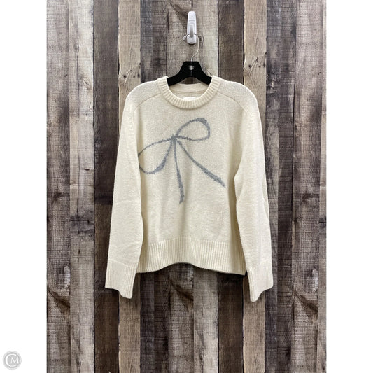 Sweater By Abercrombie And Fitch In Cream, Size: S